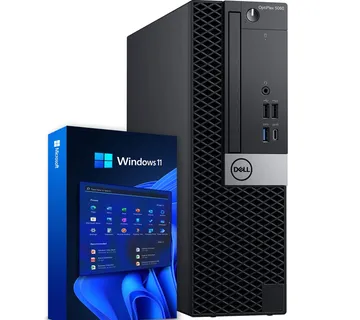 DELL OptiPlex 5060 SFF i5-8600 / 16GB RAM / 256GB SSD NVMe / DVDRW / Win 11 Pro / Refurbished - cover