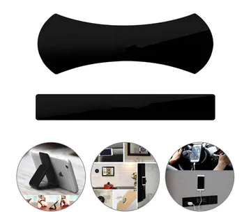 Univerzalni Čarobni Nano Držač (Gel Pad) / 2 Komada u pakiranju / Crni - cover
