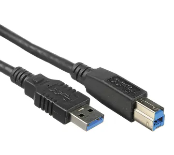 Optimus USB kabel (1.8m, USB 3.0 A na USB 3.0 B, crni) - cover