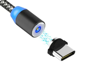 Optimus Magnetni data kabel (1m, USB-C na USB-A, crni) - cover