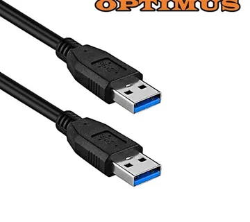Optimus USB kabel (1.5m, USB 3.0 A na USB 3.0 A, crni) - cover