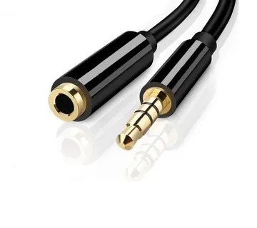Optimus Audio adapter kabel (3.5mm muški na 2.5mm ženski, crni) - cover