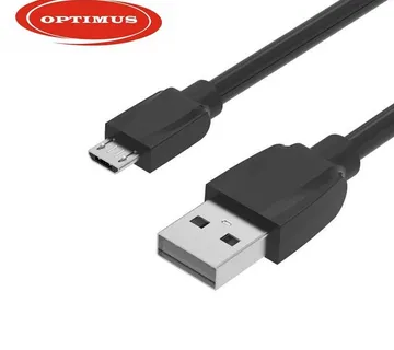 Optimus USB data kabel (5m, Micro USB na USB-A, crni) - cover