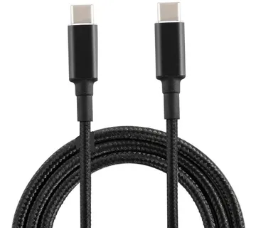 Optimus USB C data kabel (1.5m, USB-C na USB-C, crni) - cover