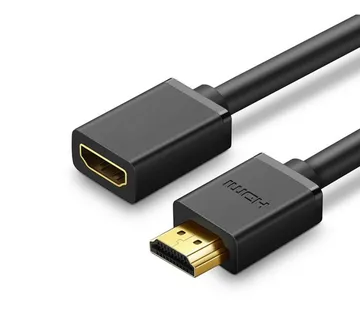 Optimus HDMI Ekstenzioni kabel (1.5m, HDMI Muški na Ženski 2.0v, crni) - cover