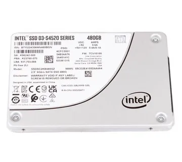 Intel SSD D3-S4520 Series 480GB - cover