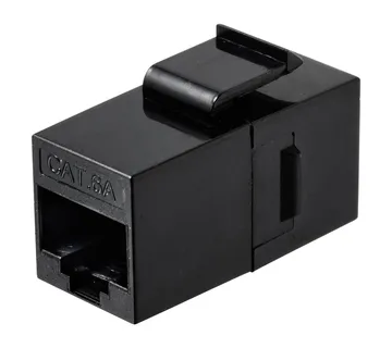 Optimus RJ45 mrežna spojnica (ženskiženski), produžetak LAN kabela, crna - cover