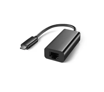 Adapter (0.15m, USB-C na Gigabit Ethernet RJ45, crni) - cover