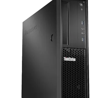 LENOVO ThinkStation P310 SFF Xeon E3-1230v5 / 16GB RAM / 256GB SSD + 500GB HDD / Quadro K620 / Win 10 Pro / Refurbished - cover