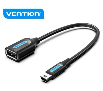 Vention OTG kabel (0.1m, Mini USB na USB 2.0, crni) - cover