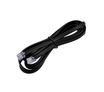 Optimus Telefonski kabel (1.5m, RJ11 Muški na Muški, crni) - cover