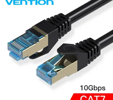 Vention Mrežni kabel (1.5m, Cat7 SSTP RJ45, crni) - cover