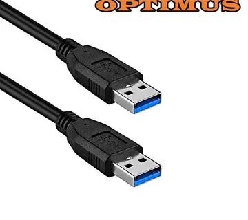 Optimus USB kabel (5m, USB 3.0 A na USB 3.0 A, crni) - cover