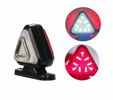 18LED LED mini tip lampe 12 – 24V bijelo –crveno s trokutastim oblikom - cover