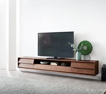 TV komoda Eloi 240x33cm, Materijal: Bagrem - cover