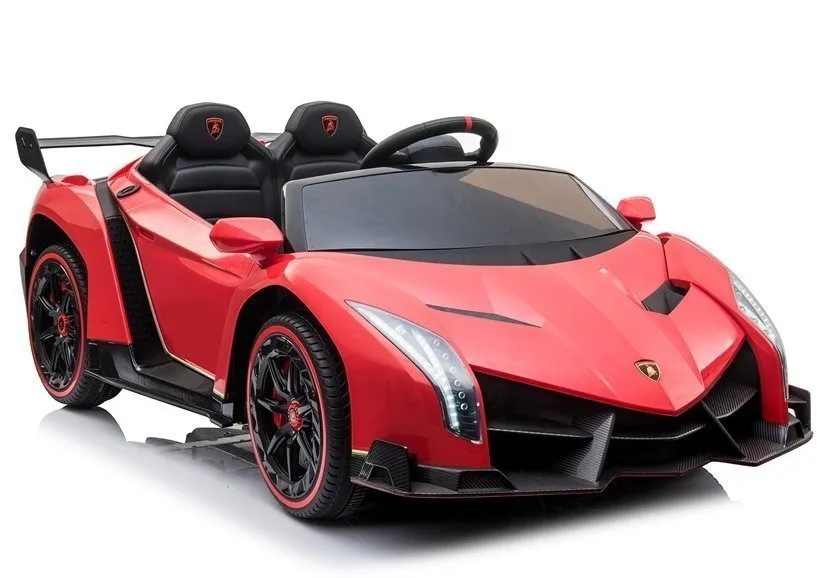 Licencirani auto na akumulator Lamborghini Veneno 4x4 + MP4 - crveni - cover