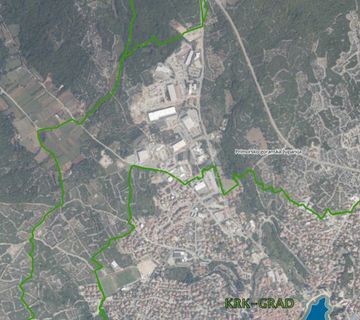 OTOK KRK, GRAD KRK - Građevinsko zemljište 8000m2 - cover