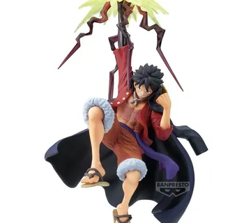 One Piece Battle Record Collection Monkey D. Luffy figura 15cm - cover