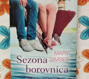 Mary Simses - Sezona borovnica - cover