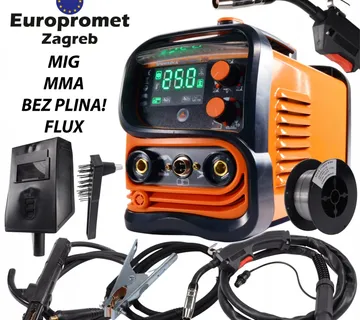 Aparat za varenje/ zavarivanje žicom/ elektrodom 250A MIG / FLUX / MMA - cover