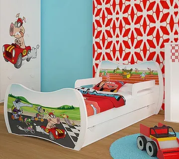 Drveni dječji krevet Dream s ladicom – 160*80 - cover