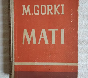 M. GORKI MATI ZAGREB 1950 - cover
