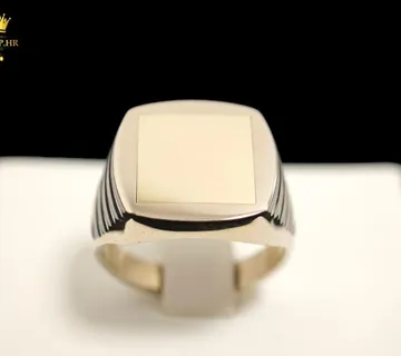 ZLATNI PRSTEN 7,72g 14K / R1, RATE !! - cover