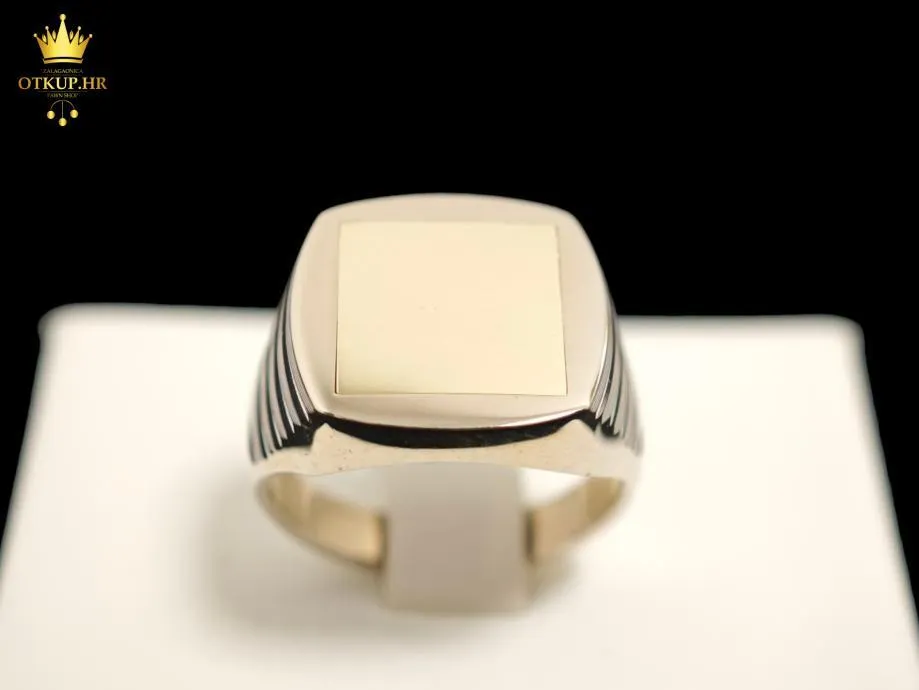 ZLATNI PRSTEN 7,72g 14K / R1, RATE !! - cover