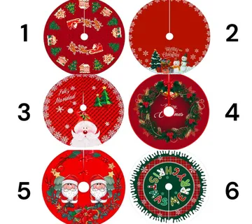 Božićna suknja za bor 120x120 cm - cover