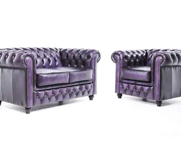 Chesterfield Set Garnitura Original Leather | 1 + 2 sjedišta - cover