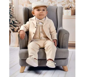 Krsno odijelo 1739 - 6/1 bež vel. 62 - 80 - cover