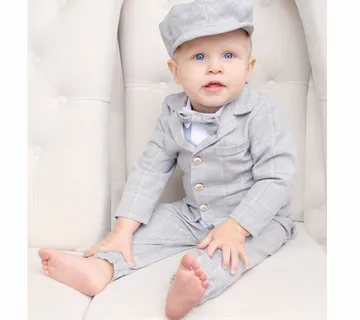 Krsno odijelo sivo karirano 6864 - 5/1 - cover