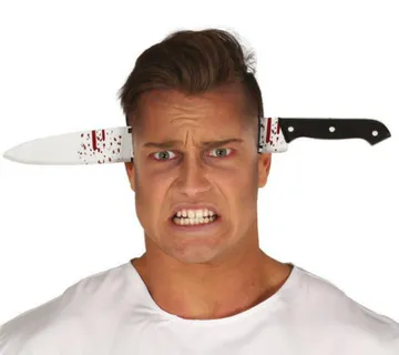 Rajf Krvavi nož kroz glavu - cover