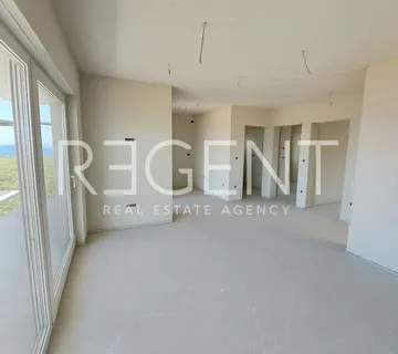 Novi Vinodolski - Trosoban stan s pogledom na more, novogradnja - cover