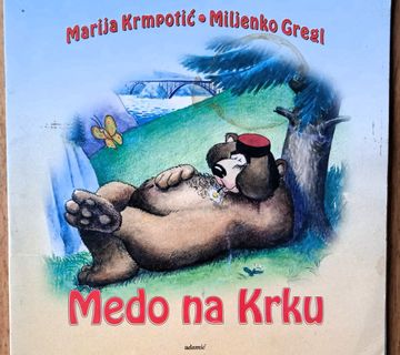 MEDO NA KRKU Marija Krmpotić Miljenko Gregl - cover