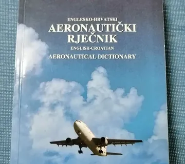 Josip Milošević – Englesko-hrvatski aeronautički rječnik - cover