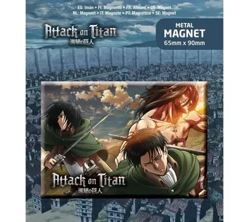 Magnet Attack on Titan Trio - cover