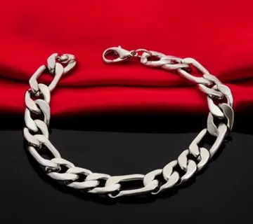 Muška srebrna narukvica - cover