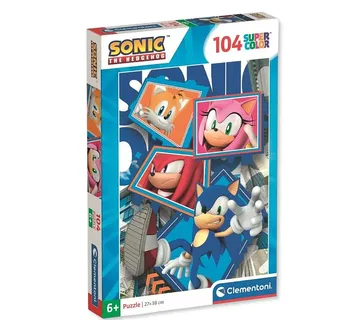Sonic the Hedgehog puzzle – Team, 104pcs - cover