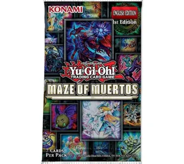 Yu-Gi-Oh! Maze of Muertos Booster Pack - cover