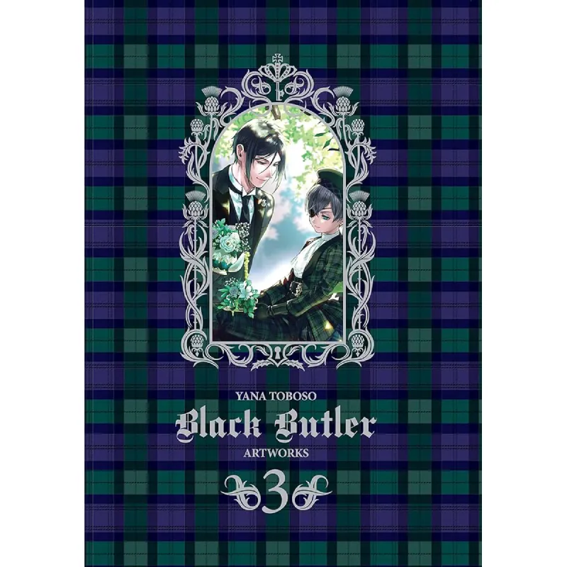 Yana Toboso Artworks Black Butler vol. 3 - cover