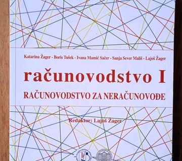 RAČUNOVODSTVO 1 Računovodstvo za neračunovođe Lajoš Žager - cover