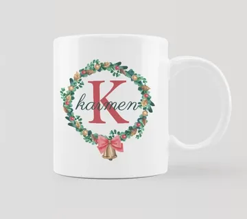 Božićna šalica s imenom - cover