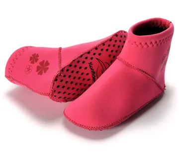 Konfidence neoprenske čarape za kupanje roza fuksija 6-12 mjeseci - cover