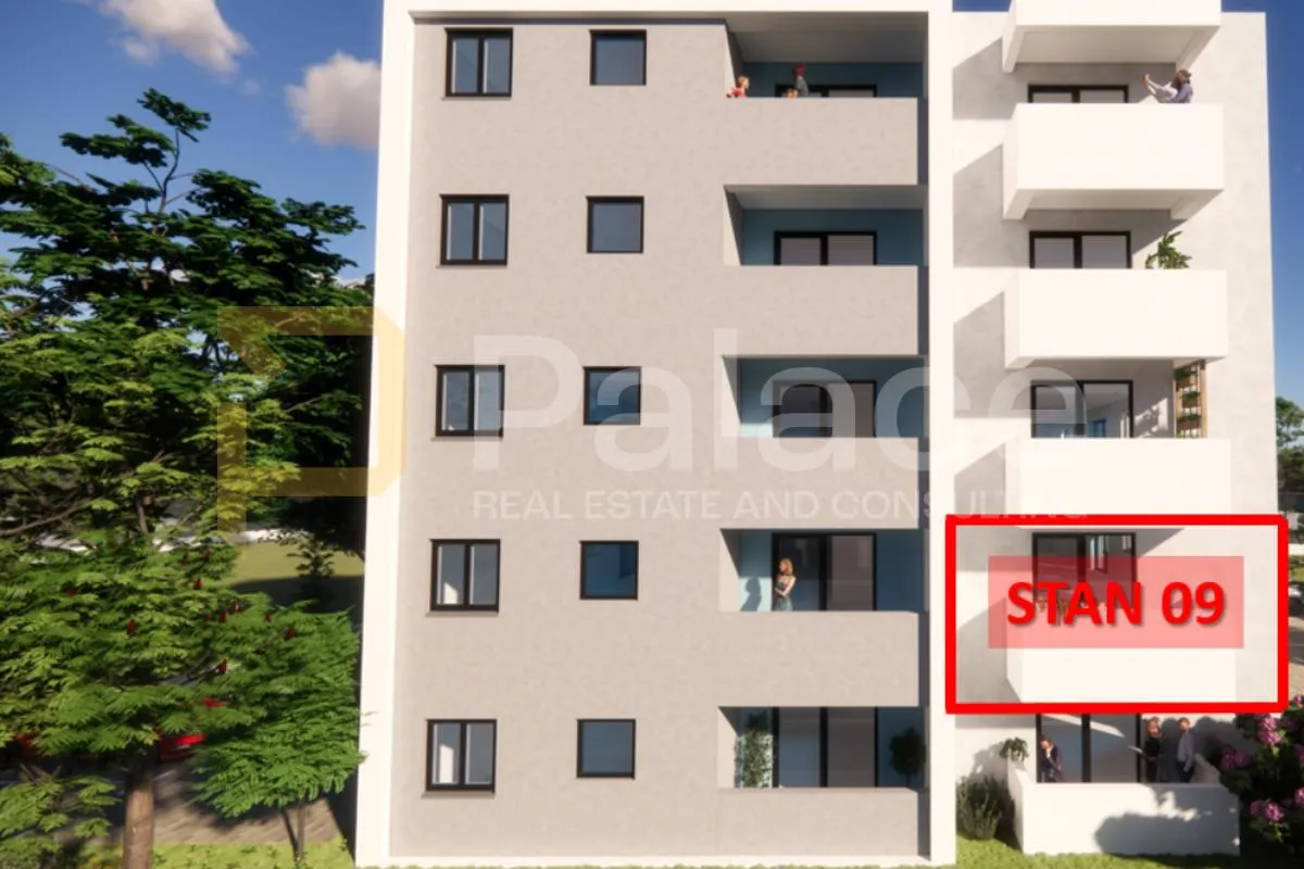 Pula – stan na 1.katu novogradnje s balkonom i SI orijentacijom - cover