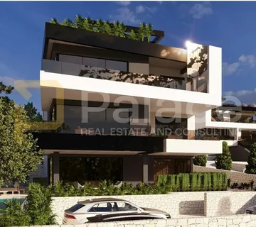 Stan u novogradnji s okućnicom, bazenom i 3 sobe – Krk 158,70 m² - Muraj, Krk