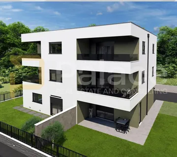 Dvosoban stan S2-4, parking, južna orijentacija, 60m2neto, novogradnja - Kaštel Stari, Kaštela