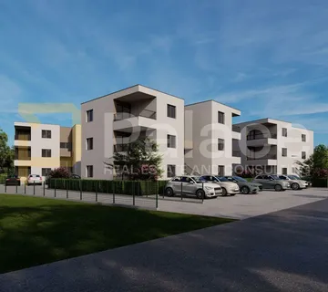 Dvosoban stan u prizemlju novogradnje, Donje Ražine, 62m2 - Ražine, Šibenik