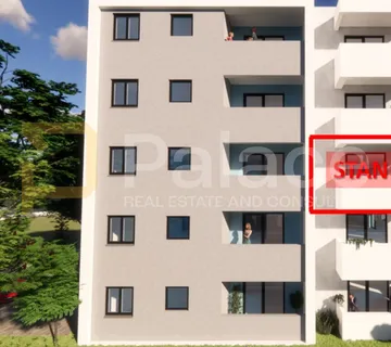 Atraktivan stan s balkonom i dvije sobe u novogradnji, Pula Monvidal