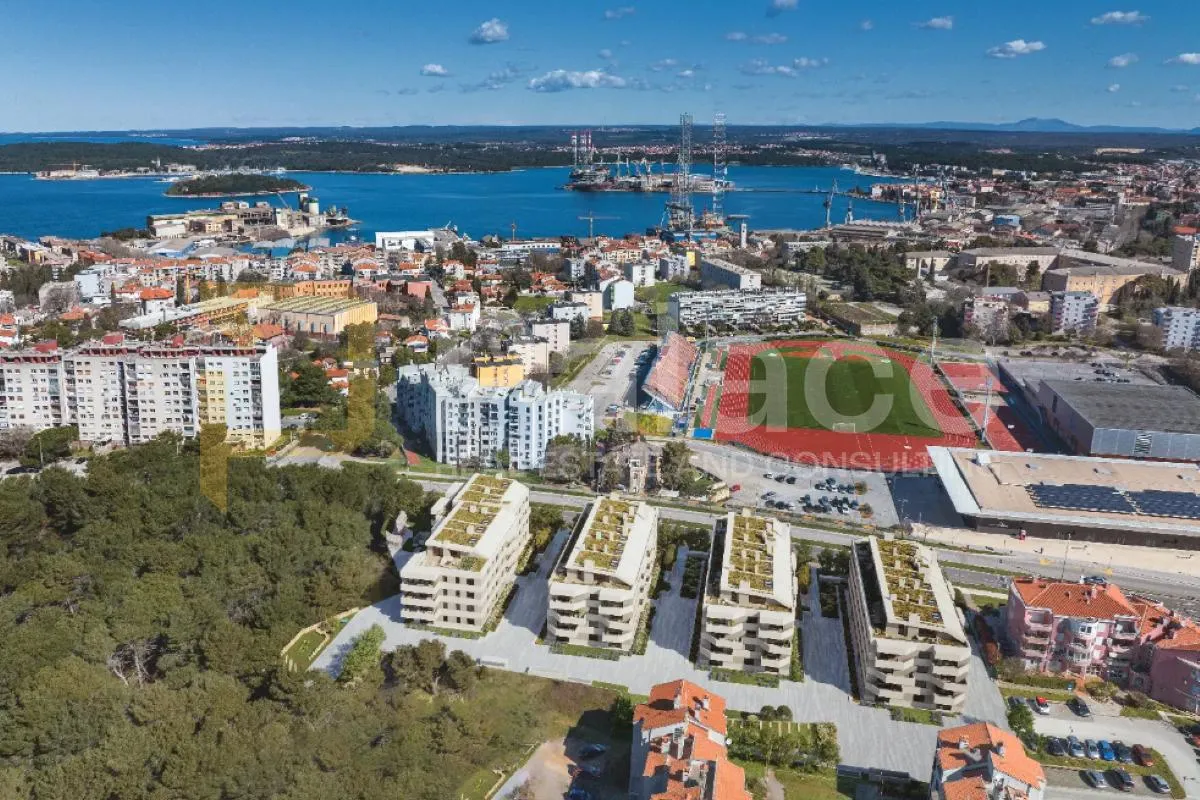 Stan 54 m² u prizemlju novogradnje u Puli – 2 sobe - cover